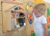 Панель настенная Домик Зеркальный театр Masterkids