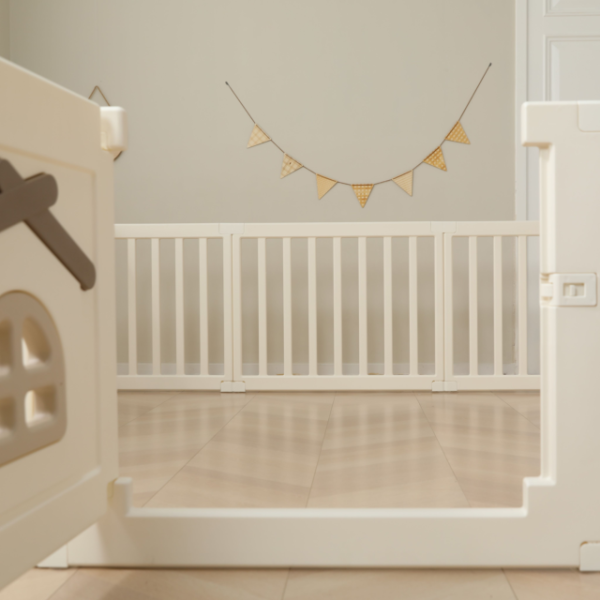 Детский игровой манеж UNIX Kids Classic Tree House 130x130 см Camel
