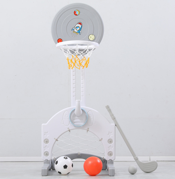 Баскетбольная стойка UNIX Kids Space Grey