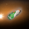 Фонарик с компасом Eastcolight