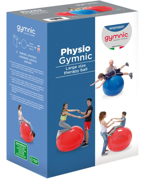 Мяч гимнастический PHYSIO GYMNIC для фитнеса синий 95 см Ledraplastic