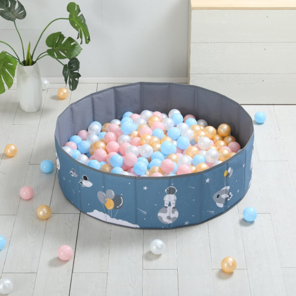 Сухой бассейн для шариков UNIX Kids Space 100 см Blue