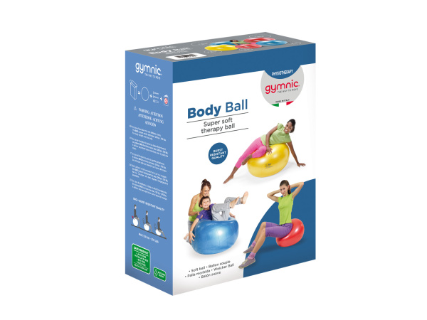 Мяч гимнастический Body Ball для фитнеса 95 см синий Ledraplastic